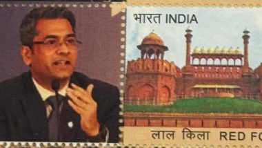 Post Stamp for AIFF President: সর্বভারতীয় ফুটবলের সভাপতি কল্যাণ চৌবের সম্মানে ডাকটিকিট প্রকাশ ইন্ডিয়া পোস্টের